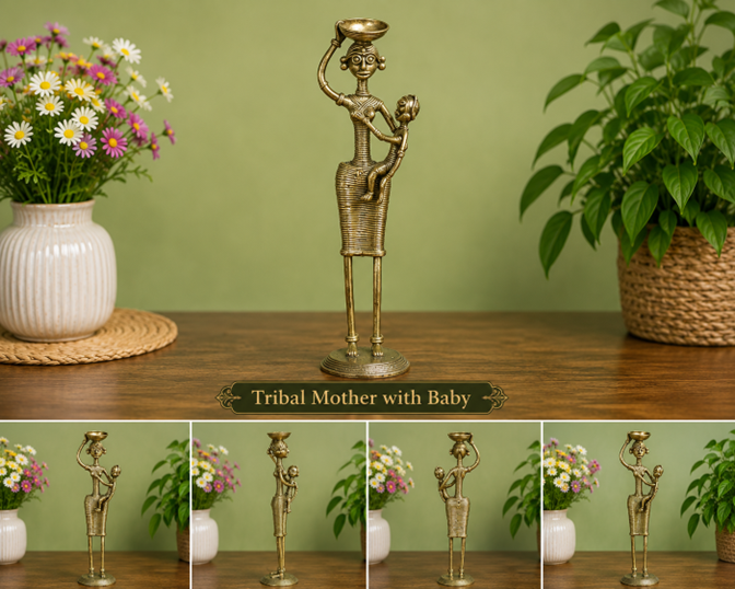 Mother and Son || TGS-DK-021 || HSN-code: 83062900