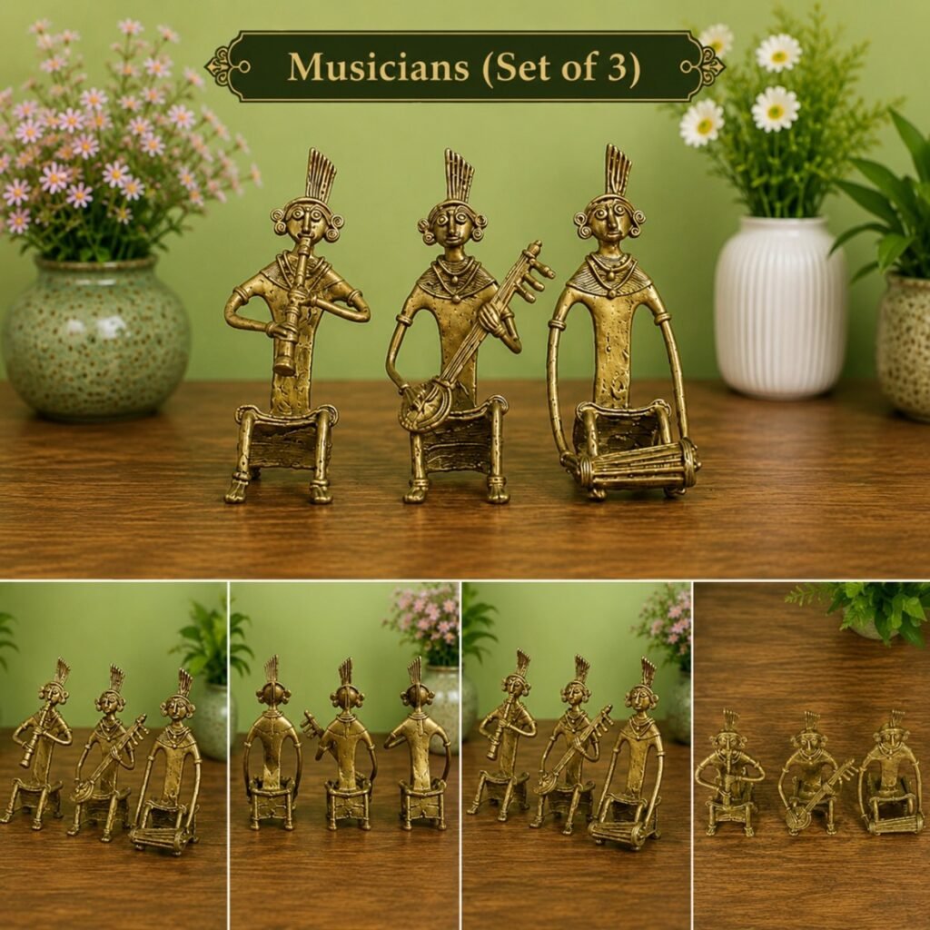 Musician (Set of 3) || TGS-DK-019 || HSN-code: 83062900