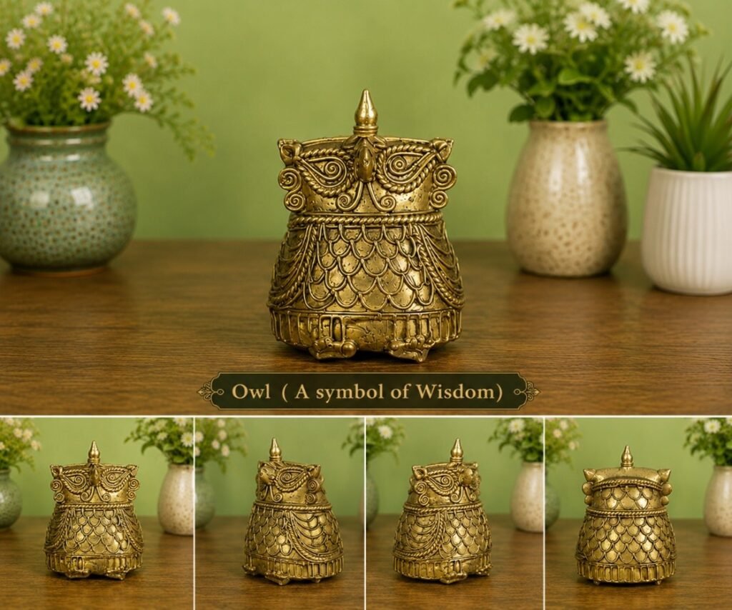 Owl || TGS-DK-018 || HSN-code: 83062900