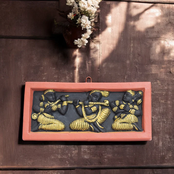Terracotta Art Bankura Wall hanging Tiles TGS-TR-04