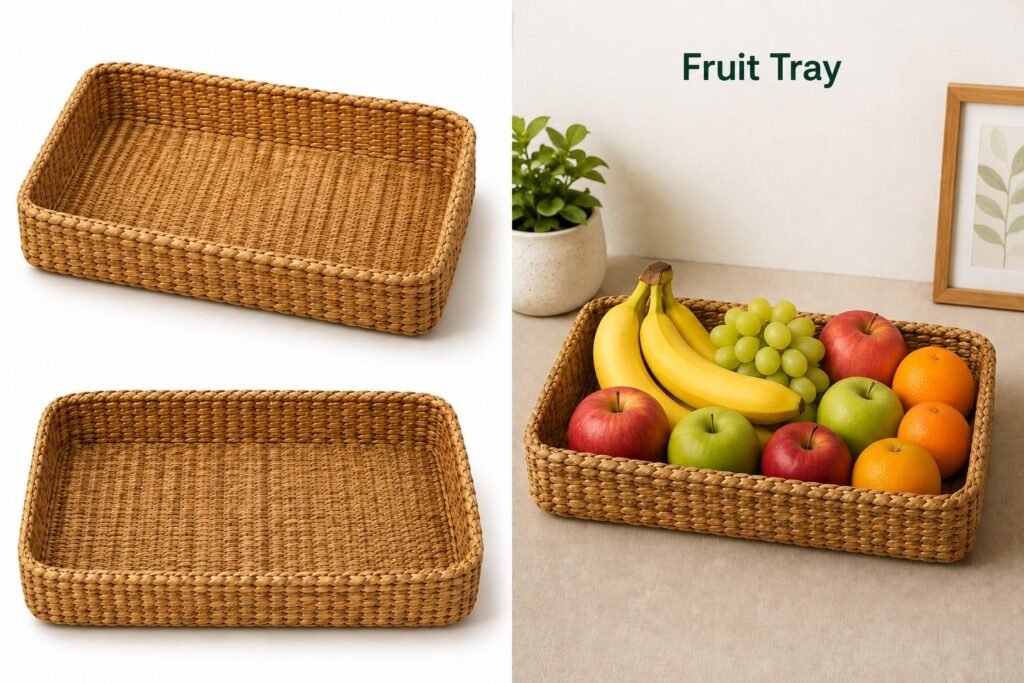 Fruit Tray || TGR01 || HSN-code: 46021990