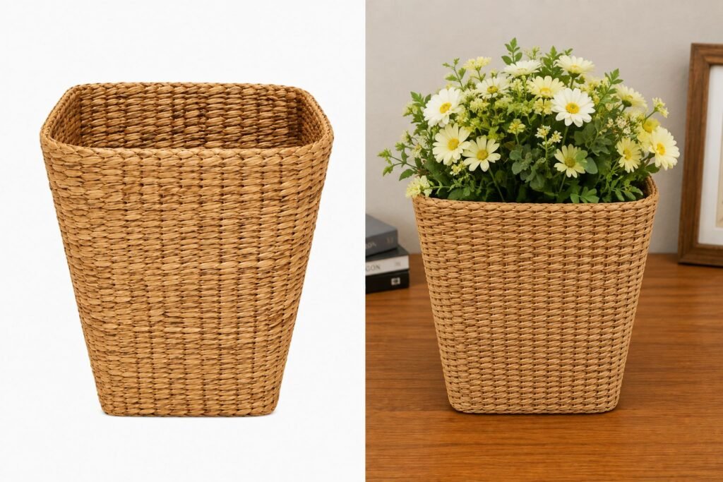 DustBin/Flower Pot || TGR09 || HSN-code: 46021990