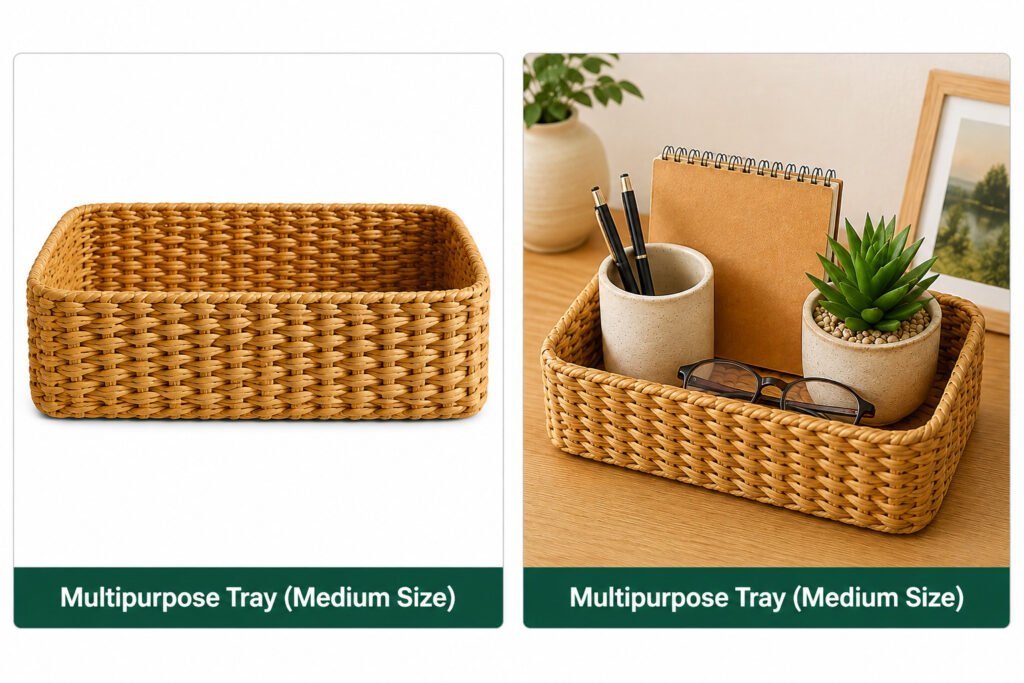 Multipurpose Organiser (Medium Size) || TGR19 || HSN-code: 46021990